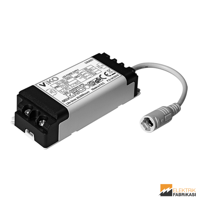 18W 30x30 Paneller için 350mA 40V-50V LED Sürücü (Driver)_Viko by Panasonic