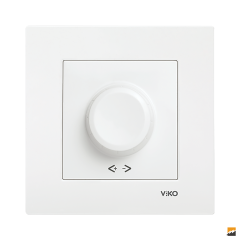 Karre Clean Sıva Altı Pro Dimmer RL 6-100W Vavien (Beyaz I Krem)_Viko by Panasonic