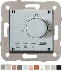 Novella_Analog Termostat Isıtma/Soğutma (Mekanizma, Kapak, Mekanizma+Kapak)