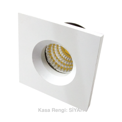 ACK_3W LED Mobil Spot Armatür Sıva Altı Siyah Kasa 210Lm 3000K-4000K-6500K_AH07-01701