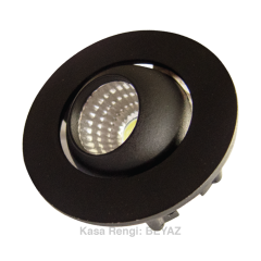 ACK_3W LED Mobil Spot Armatür Sıva Altı Beyaz Kasa 210Lm 3000K-4000K-6500K_AH06-00300