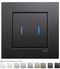 Novella S_Dokunmatik Komütatör (Mekanizma+Kapak+Çerçeve dahil)