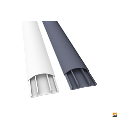75x20 Balık Sırtı Gri Kablo Kanalı_Viko by Panasonic